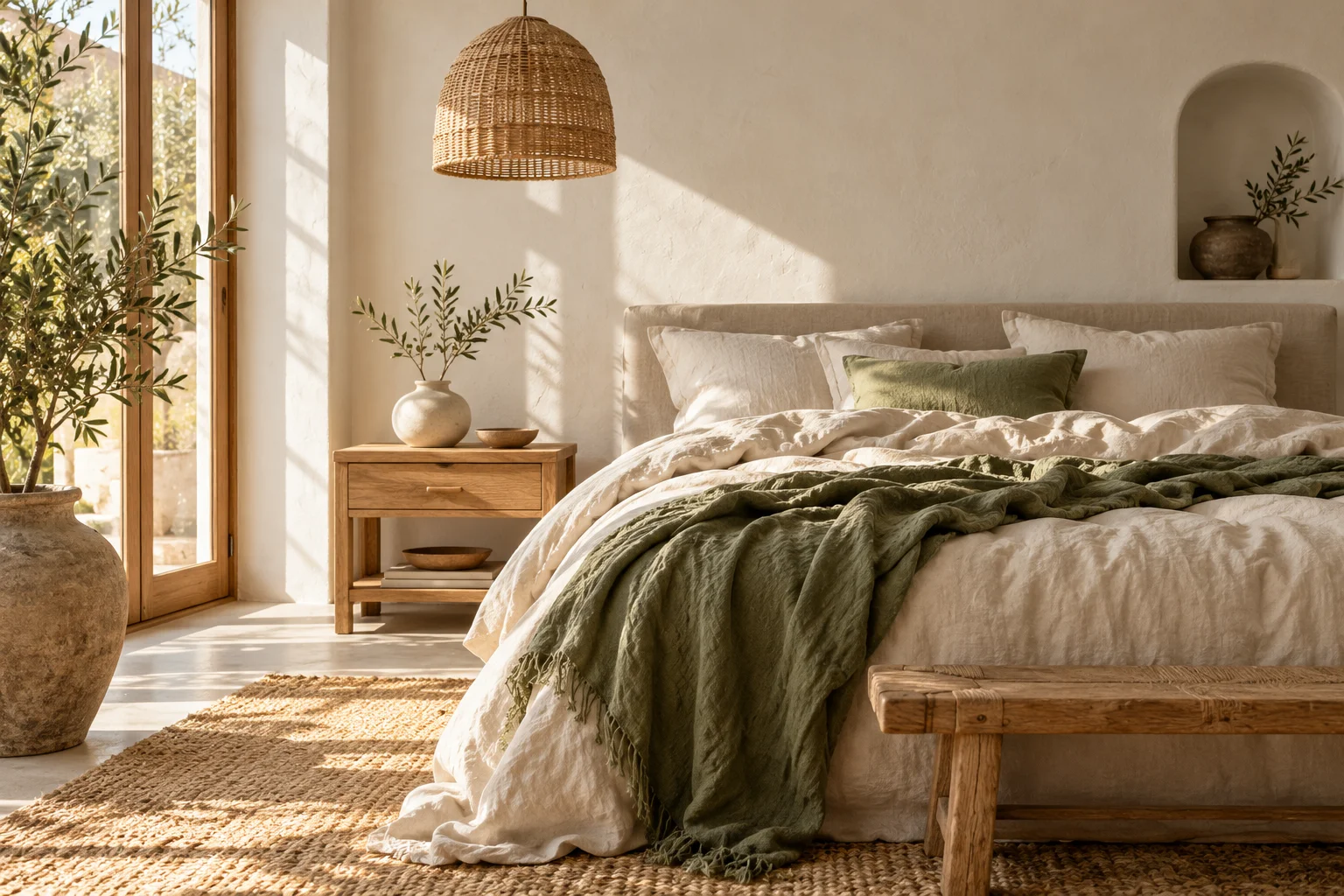 Gối tựa SOFT LINEN trong không gian sống